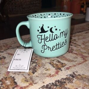 Mint Green Halloween Mug